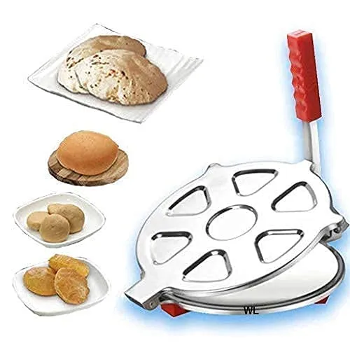 Affix Stainless Steel Kitchen Press Roti/Puri Maker Machine - Image 2