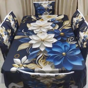 China Premium 3D Print Table Cloth Set
